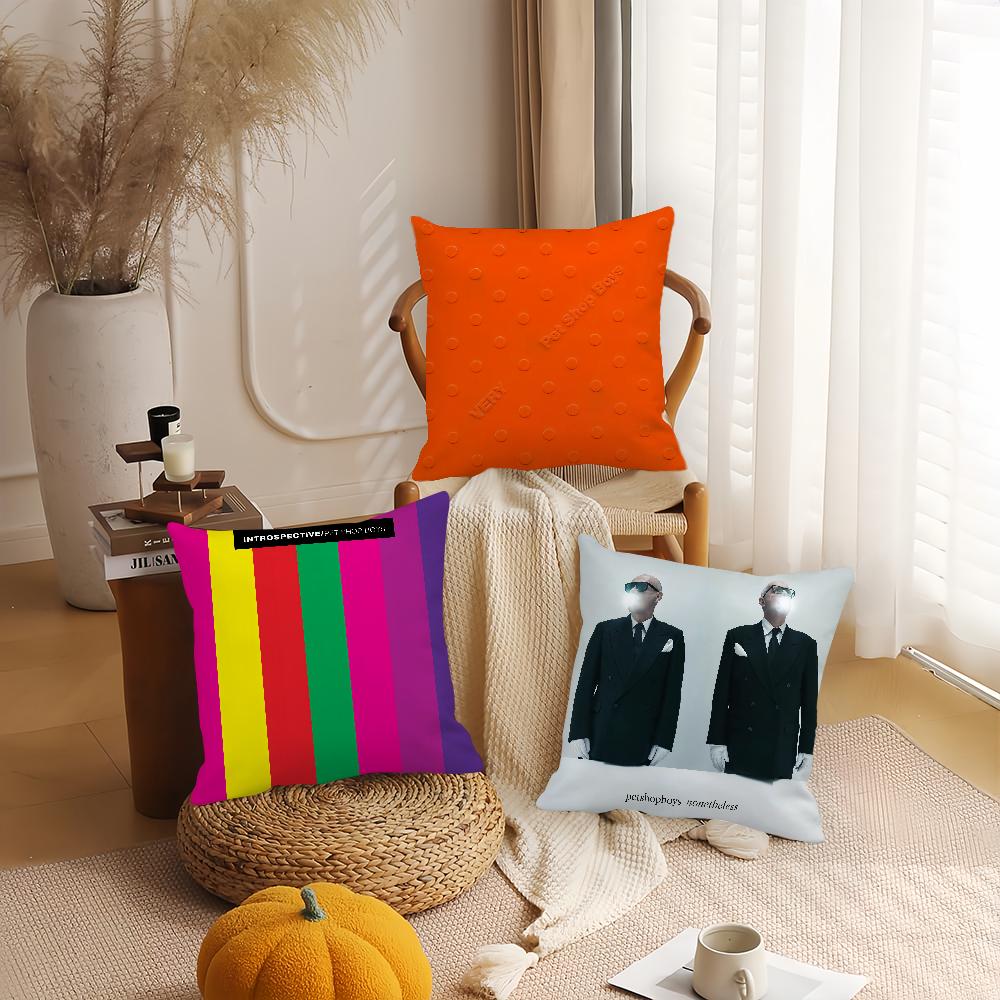 Band P-pet Shop B-boys Pillow Case Suitable For Bedrooms Living Rooms Cars Home Decoration
