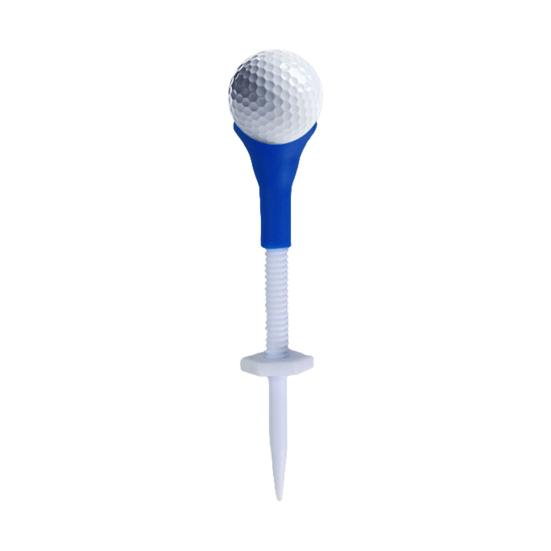 20 Stück Golf Tee Höhenverstellbar Scharfe Spitze Kunststoff Golfhalter Golf Trainingshilfe Driving Range Indoor Outdoor Golf Spike Set