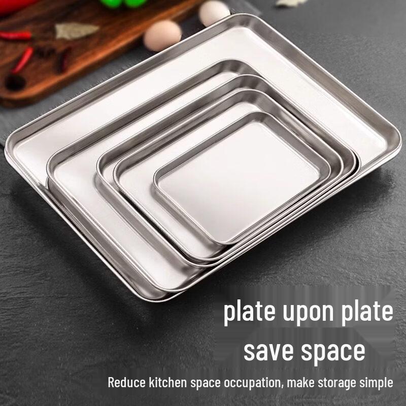 

Stainless Steel & Aluminum Foil Steaming and Grilling Tray