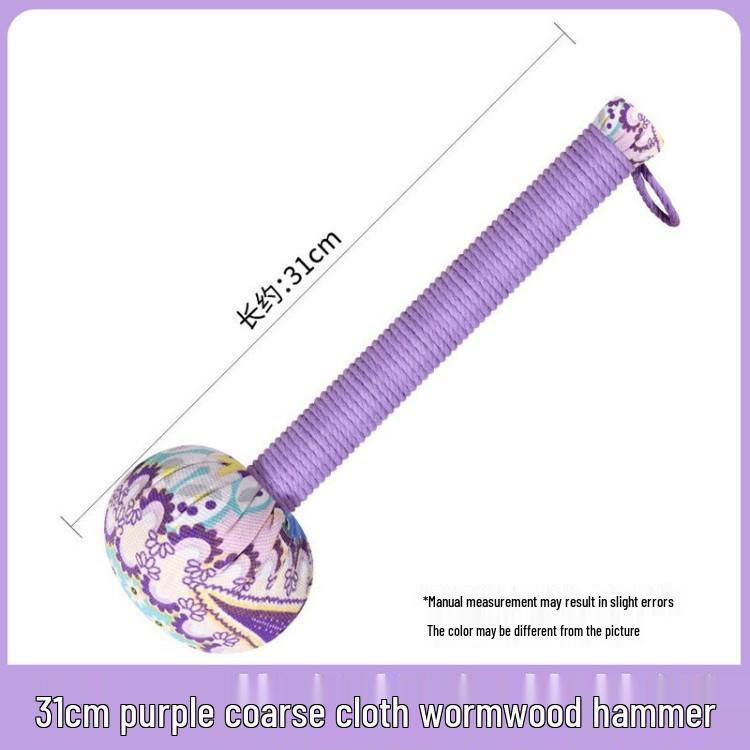 Mugwort Meridian Tapping Hammer: Traditional Souvenir Massage Tool for Neck and Shoulders