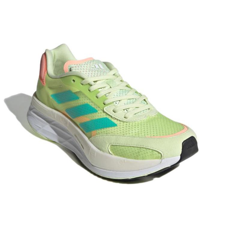 New Adidas Adizero Boston 10 'Almost Lime Mint Rush' Women's GY0906