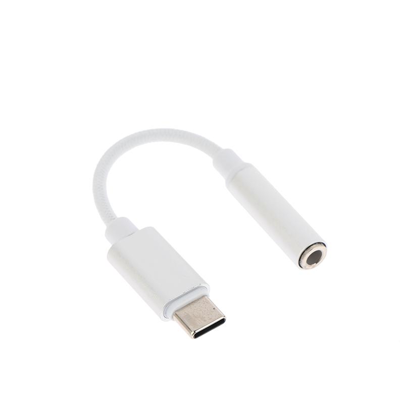 Usb Type C To 3.5Mm Aux Adapter Type-C 3 5 Jack Audio Cable Earphone Cable Converter For Phone Digital Audio Adapter Cable