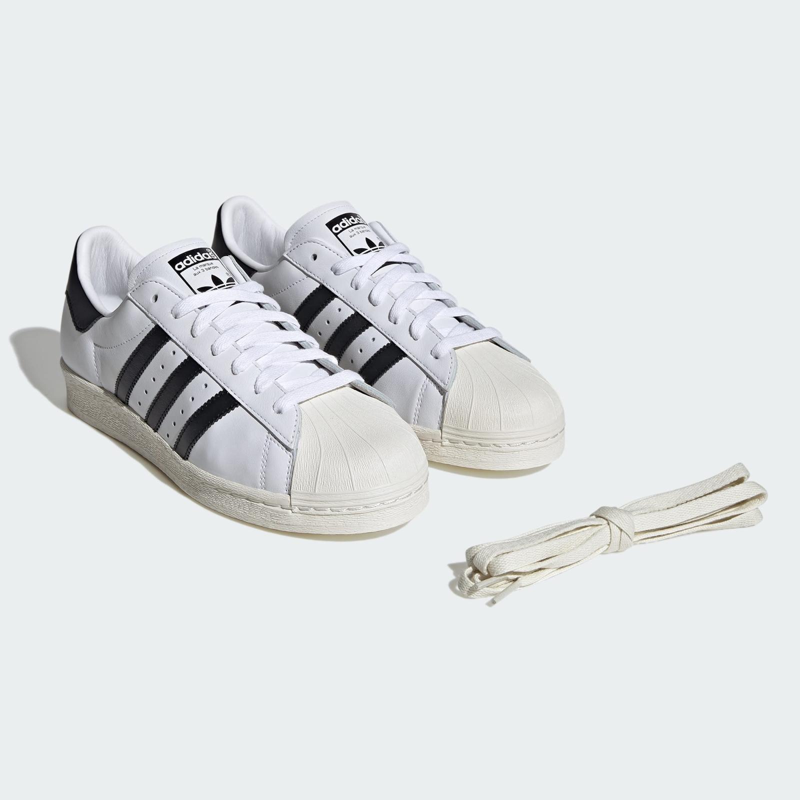 JI2025 adidas Originals Superstar 82 Footwear White Core Black Off White (Men s) 5