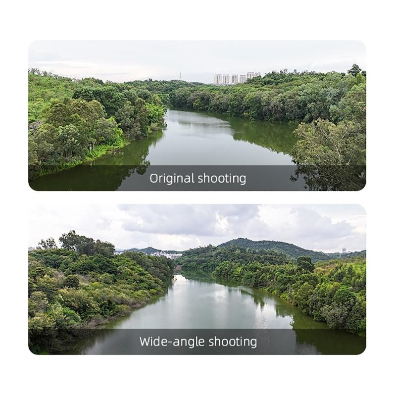 Wide Angle Lens for Air 3 Drones Ballhead Lens Filter External Professional Expanded Angled Lens Accessories