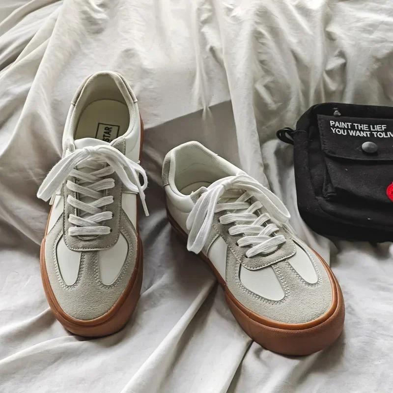 Couple Canvas Shoes 2024New Men's Women Fashion Breathable Anti Slip Flat Shoe Trendy Sports Casual Shoe moral training shoes