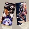 Cartoon Genshin Impact Aether Lumine For Xiaomi Poco X3 Nfc X4pro X5 M3 For Mi 12 13 11 10 10t 8 Note10 Lite 11ultra 11t Cover