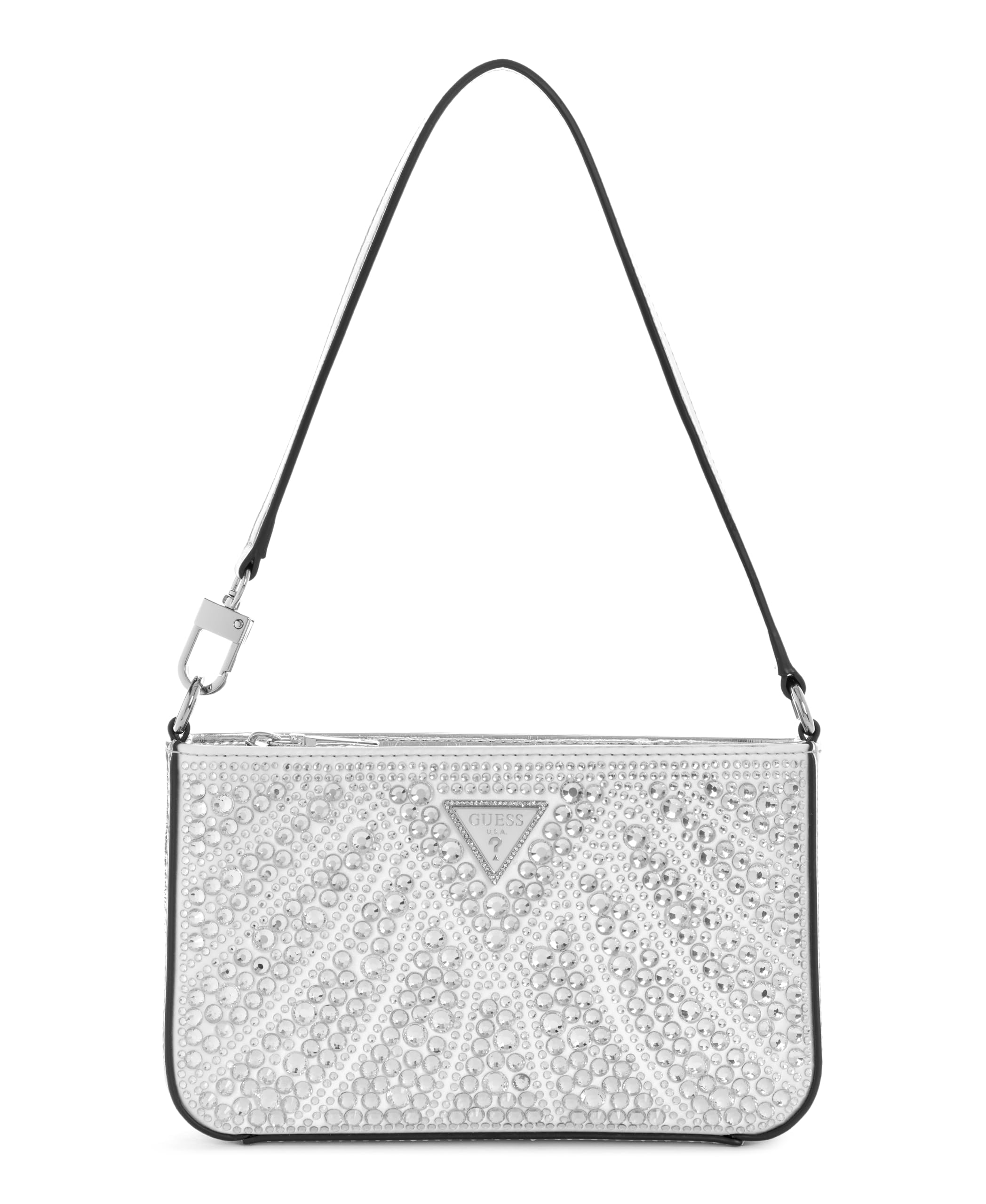 

Вечерние сумки BEAUVOIR MINI TOP ZIP SHDR BAG SIL [Guess] женские