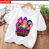 2025 Sommer Kpop Dämonenjäger T-Shirt Kinder Cartoon Anime Meme Druck Kleidung Rundhals Basic Jungen Oberteile Lässige Hemden Geschenk