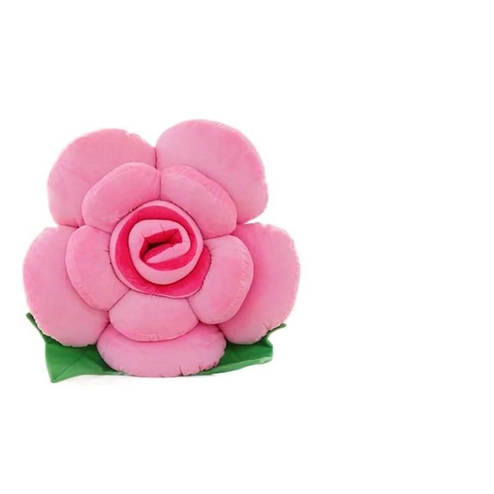 

Имитация подушки в форме розы, плюшевая подушка для салона автомобиля, новая диванная подушка, подушка-цветок, плюшевые игрушки pink-15cm