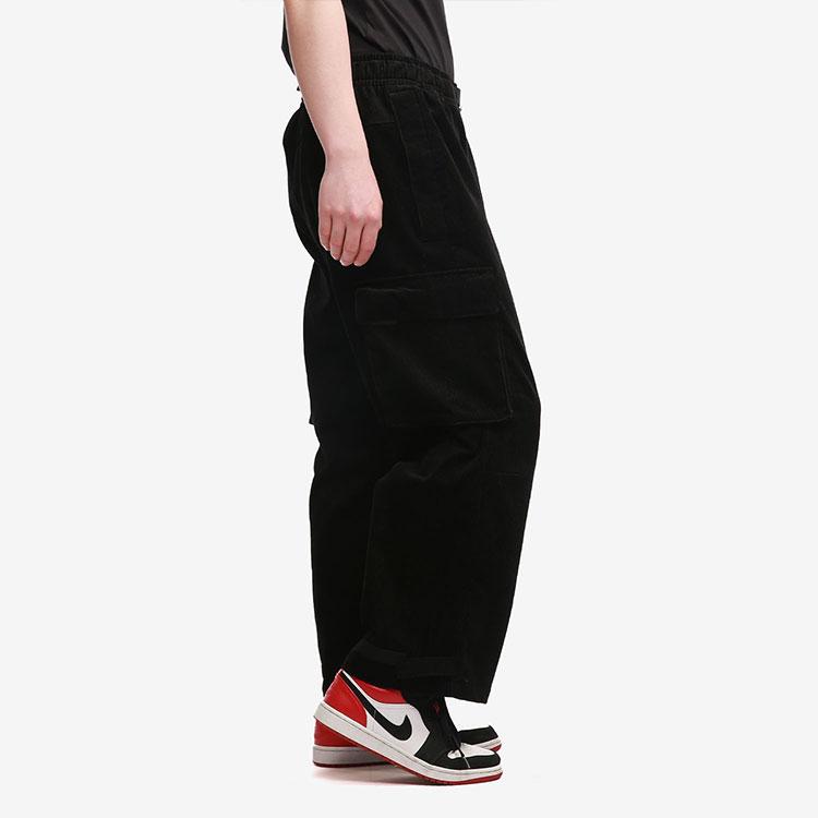 adidas Sport Utility Cargo Pants With Corduroy Pockets Men Bottoms Black GP0878