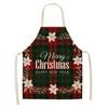 Linen Merry Christmas Apron Christmas Decorations for Home Kitchen Accessories 2025 Christmas Natal Navidad 2025 New Year Gifts
