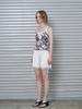 RAMEE Strap Point Satin Pants (Cream Color)