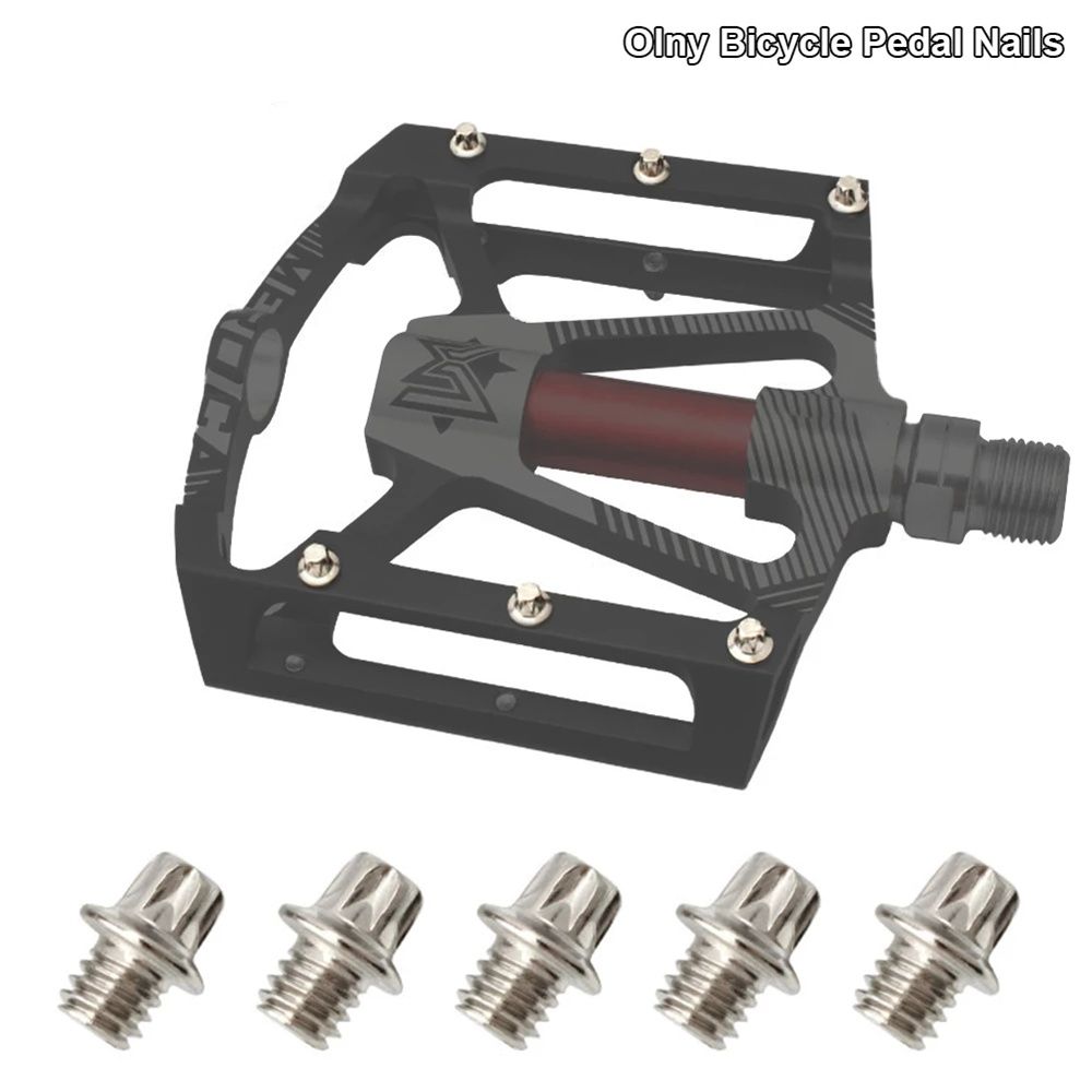 Pedales Parts Bike Bolts Pin Pedal Skid-proof Studs Bike Pedal Bolts Bicycle Pedal Screw