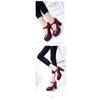 Women's Spring and Autumn Professional Work Shoes Thick Heel Waterproof Platform High-heeled Shallow Single Shoes