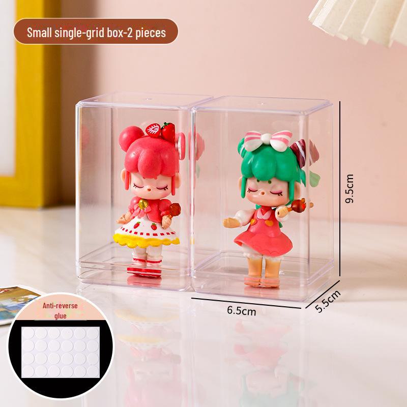 Pop Mart Transparent Acrylic Dustproof Display Box for Figures