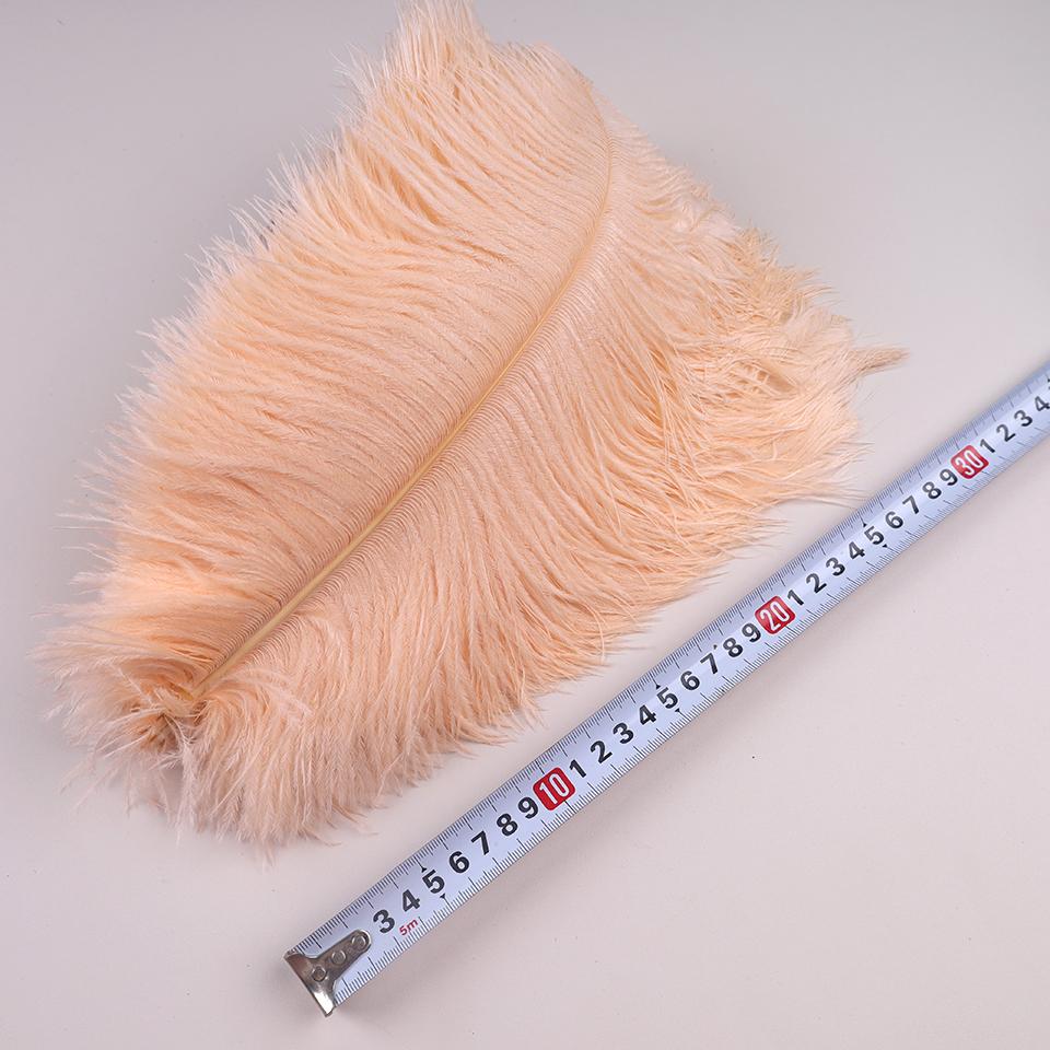 10Pcs 30-35cm Ostrich Feathers for Crafts Wedding Decoration 12-14" Handicraft Accessories Table Centerpieces Carnival Plumas