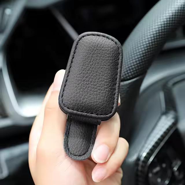 Universal Auto Sonnenbrille Clip Karte Ticket Halter Stand Verschluss Stift Fall Brillen Sonnenblende Auto Zubehör