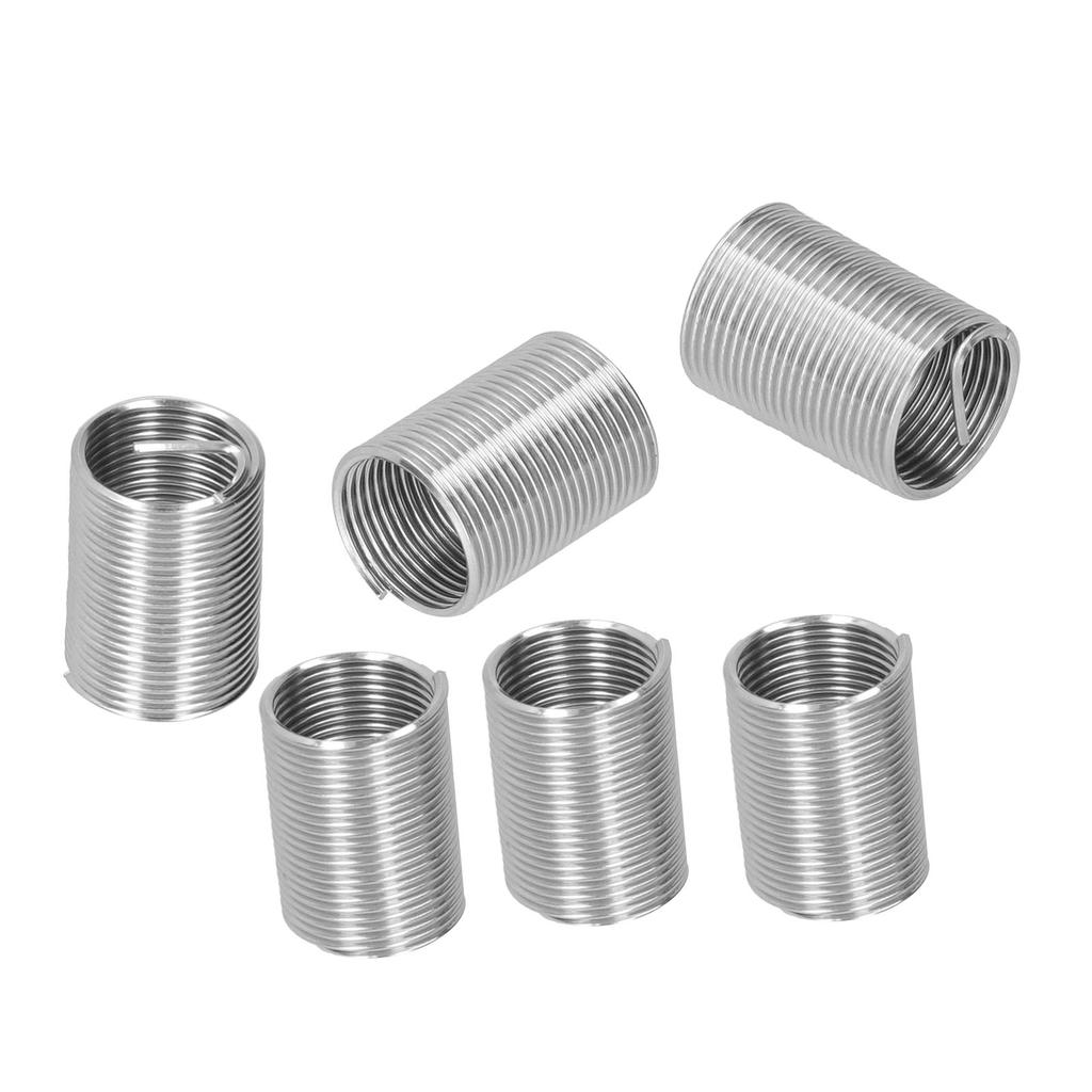20Pcs Thread Repair M14 X 1.25 Spiral Circle Insert Reducer Nut Threaded Expand Socket Set2.5D