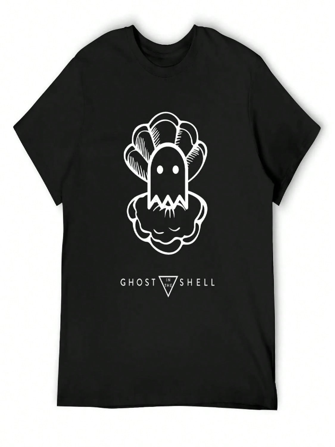 GHOST IN_ON THE SHELL T-Shirt Sweat New Edition Street Wear Funny T Shirts unisex S разноцветный