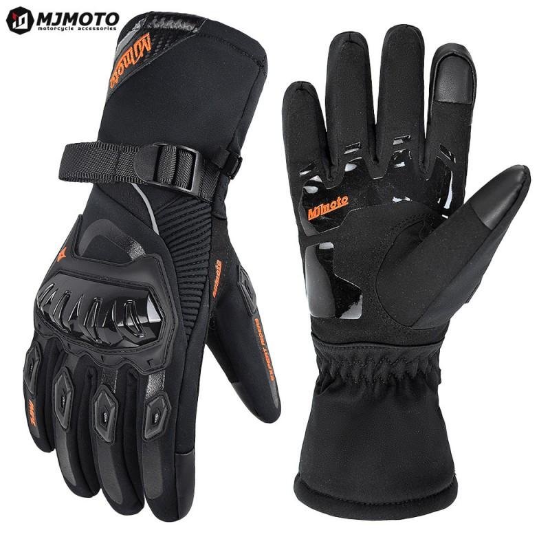 Full Finger Motorcycle Gloves Men Women Anti-Slip Crash Protection Touchscreen Compatible All Season Riding Gear