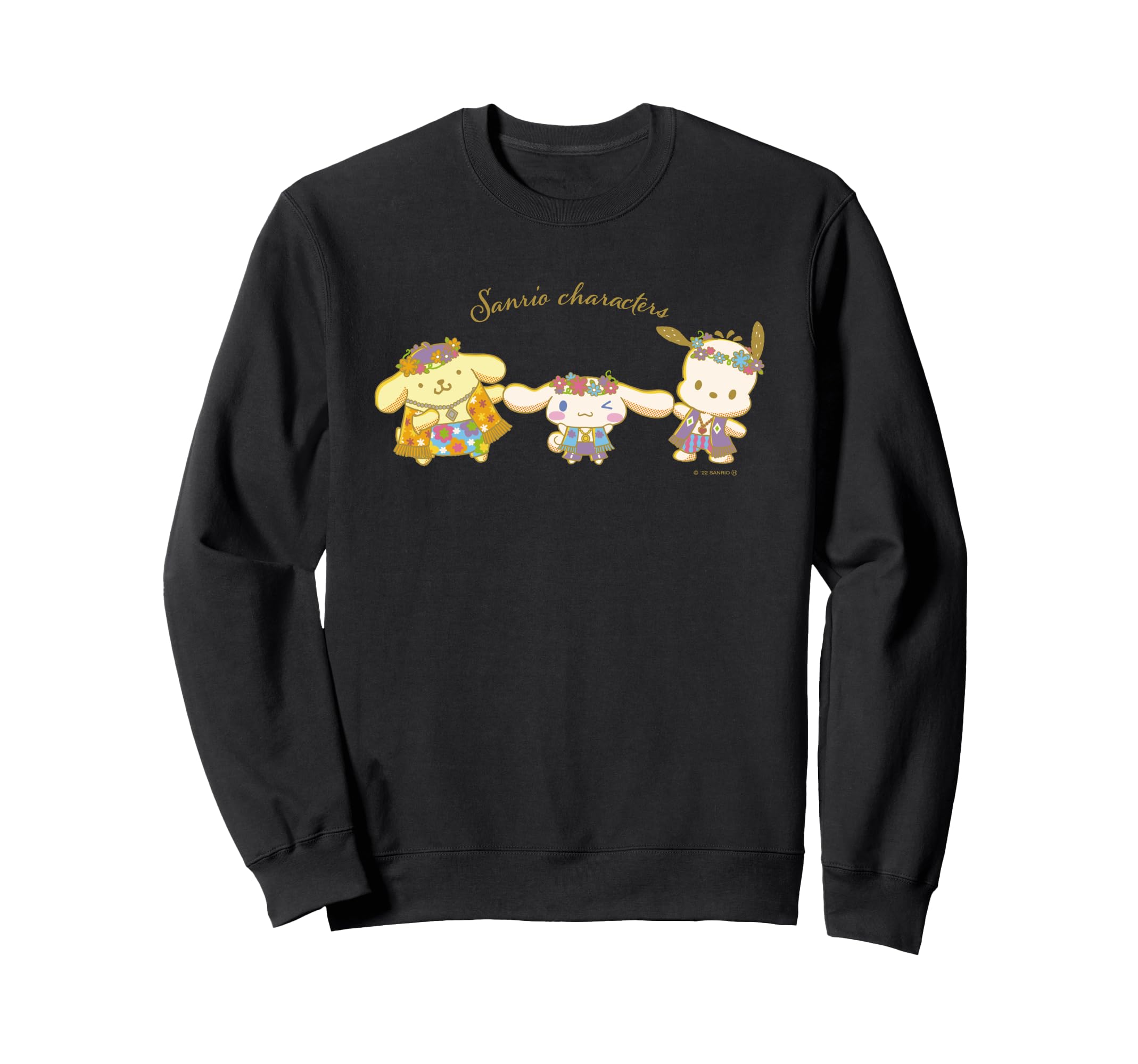 

Flower as a Day Sweatshirt Pompompurin, Pochacco, Cinnamoroll, [Recommended Valentine s Gift!]