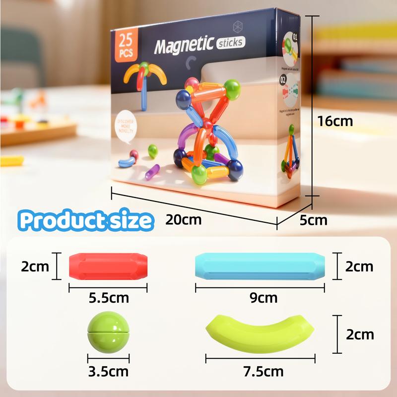 Magnetic Sticks for Kids Magnetic Constructor Blocks Set Magnet Stick Building Blocks Toys Children Montessori Educational Toys