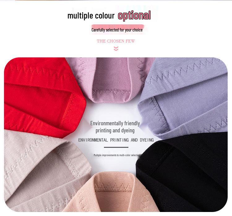 Plus Size High Waist Cotton Briefs for Middle-aged & Elderly Women - Breathable Tummy Control