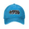 Rapper Mf Doom Gewaschene Baseballkappe yk Lustige Sonne Hip Hop Hüte Sommer Unisex Teenager Laufen Hippie Snapback Kappe
