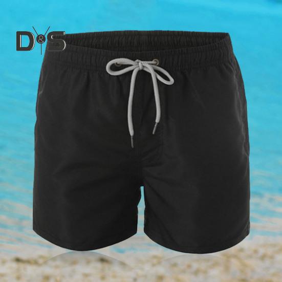 Léto Elastický pas Stahovací šňůrka Plážové surfovací šortky Síťovaná podšívka Kapsy Rychleschnoucí plavky