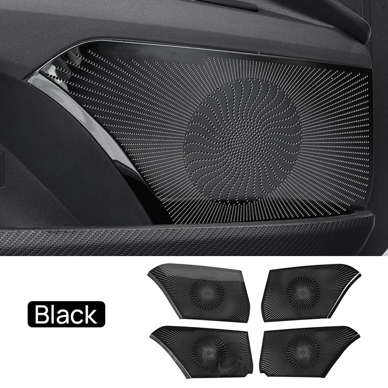 For Toyota Camry 70 XV70 2018~2025 Hybrid Car Left Right Door Audio Stereo Speaker sequins Decorative Cover Interior Accessories