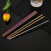 3Pcs Stainless Steel Straws Reusable Metal Drinking Straws With Cleaner Brush Set Eco Friendly Straws for Cocktail Bar Accessory