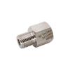 Stainless Steel 304 Metric-Imperial Reducing Adapter, Female NPT1/4 To Male M12x1.25 Thread (0917)