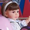 55cm Dress-up Doll Baby Soft Rubber Bathing Full Rubber Rebirth Doll Girl Toy