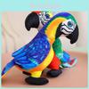 Realistic Parrot Plush Toy For Kids Photo Prop Decoration 25cm Short Plush Stuffed Bird Doll
