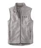 LL Bean Sweater Fleece US Size Gray 0UCH912002 Men's Vest, Fit, Regular, Small, Heather,