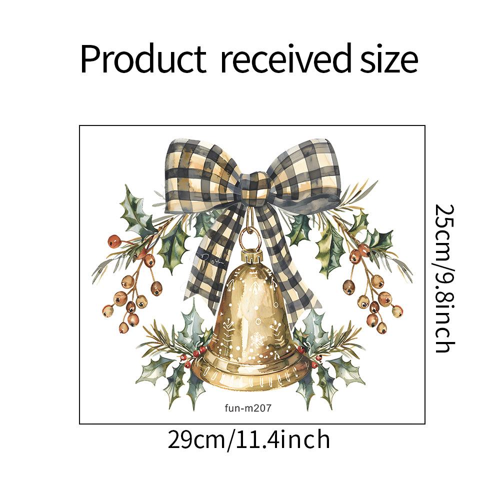 

Туалет с колокольчиком Bow Bell и наклейки для ванной комнаты 25*29CM/fun-m207