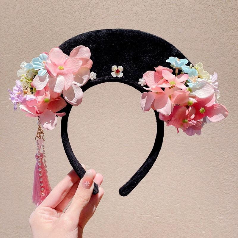 Imperial Concubine Court-Style Princess Hairband: Zanhua Performance Headwear Inspired by Zhen Huan for Noble Ladies