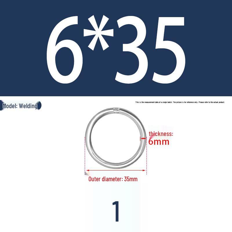 304 Stainless Steel Seamless O-Ring for Lifting and Hammock Yoga Connection