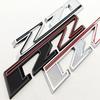 3D ABS Red Chorme Logo Z71 Emblem Car Fender Badge For Chevrolet Tahoe Colorado Cheyenne Chevy Silverado Z71 Sticker Accessories