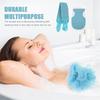 Exfoliating towel, back and body scrub, removes dry dead skin cells, removes dead skin, reusable
