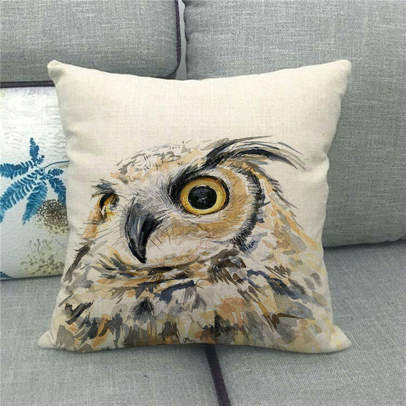 Cute Tiger Wild Animal Fierce Beast Digital Printing Short Plush Pillow Covers For Car Sofa Office Cushion Cover Home Goods
