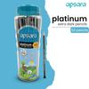 Apsara Platinum Jar Extra Dark Pencils for Writing Practice, School Drawing & Handwriting Improvement Combo of 50