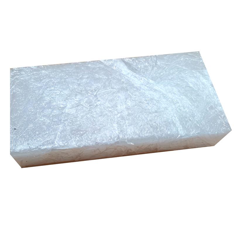 White Crystalline Paraffin Wax Block for Stone and Floor Polishing