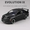 1/32 Mitsubishis Lancer Evolution IX 9 Alloy Car Model Diecast Simulation Metal Toy Vehicles Car Model Collection Childrens Gift
