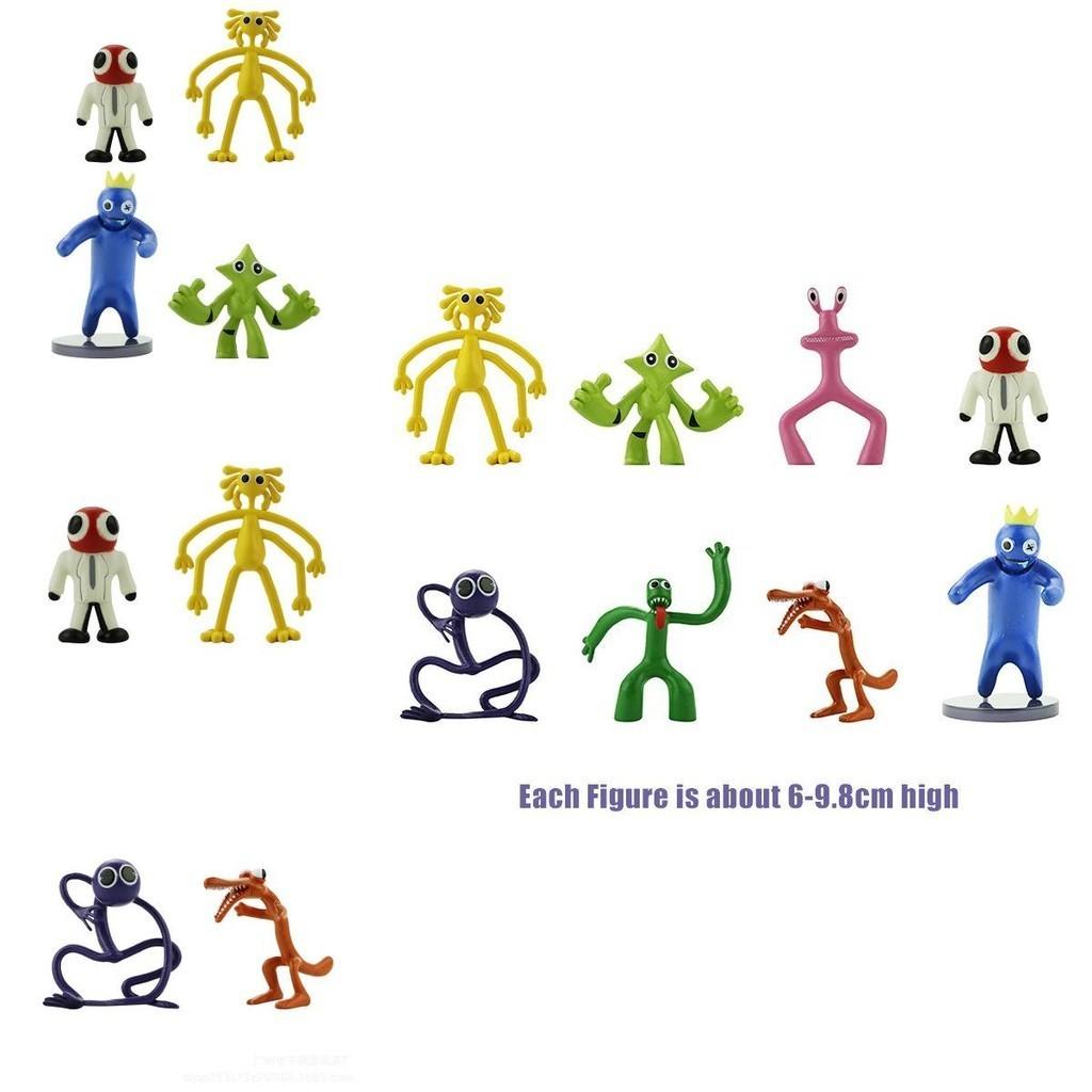 High-quality Pvc Roblox Figures 8pcs Rainbow Friends Toy Set For Kids