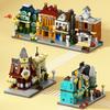 House Building Blocks Mini City Store Street View Snack Street Children'S Toys Boys And Girls Gifts Compatible With