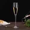 6.4oz Slenderness Champagne Glass Unleaded Crystal Wine Cup Sweet Wine Glass Sparkling Wine Glass Bar Family Drinkware