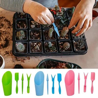 1set Mini Bahçe Saksı Aletleri Hafif Nakil Sukulent El Seti Kiti Çok İşlevli Ev Bitkisi Bonsai Aletleri