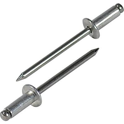 Lobster Blind Rivets (1000 Pieces) Aluminum/Stainless Steel 4-3 NTA43