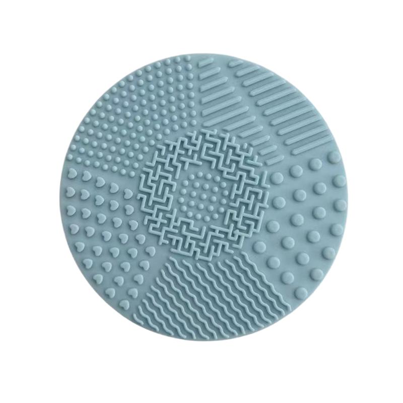 1pc Colorful Heart Shape Clean Make Up Brushes Wash Brush Silica Glove Scrubber Board Cosmetic Cleaning Tools For Makeup Brushe